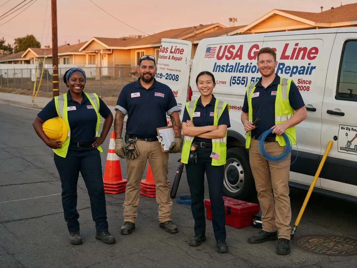 Gas Line Installation company in Hamilton City, CA